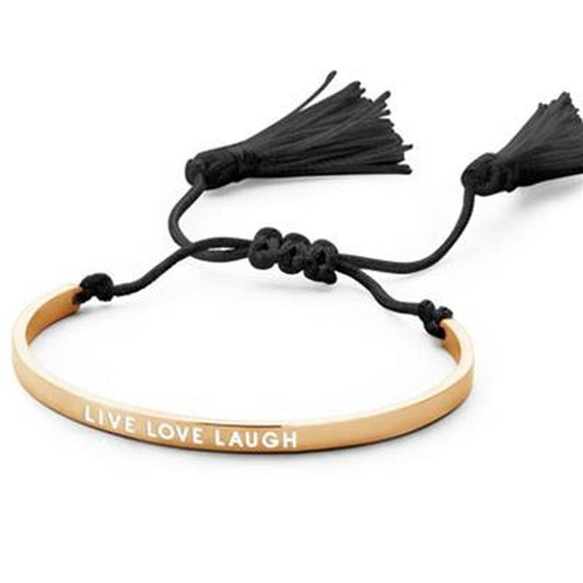 Zwarte CO88 Collection armband met elegant design en stijlvolle details.