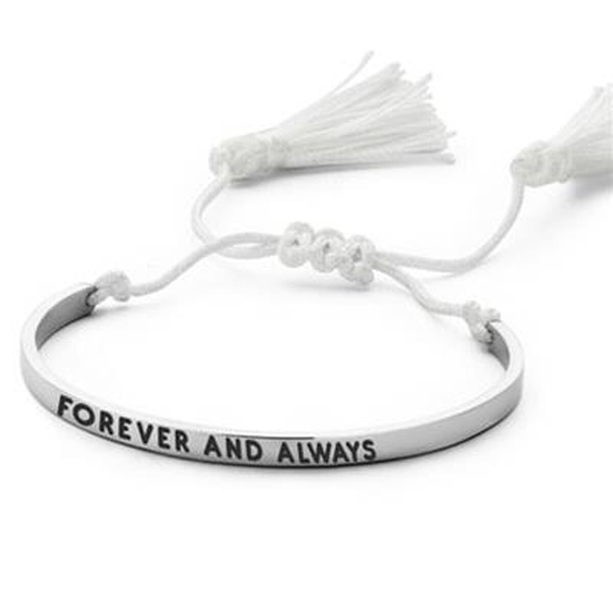 Witte CO88 Collection armband voor dames met verstelbare pasvorm en elegante uitstraling.