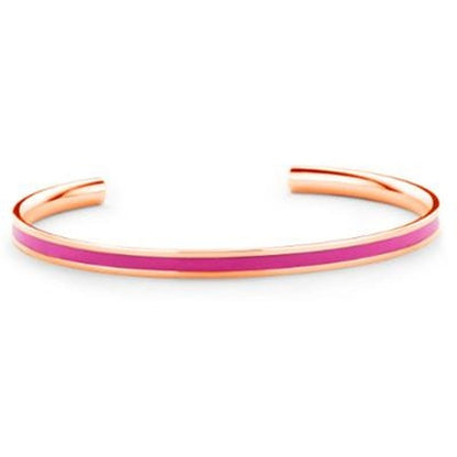 Roze gouden armband van CO88 Collection met elegante stijl en strakke afwerking.