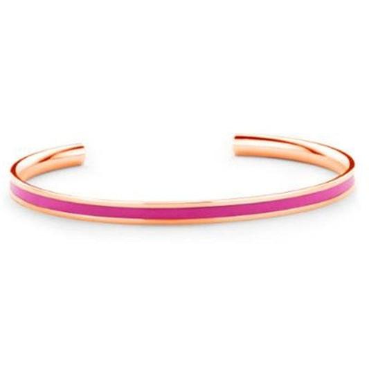 Roze gouden armband van CO88 Collection met elegante stijl en strakke afwerking.