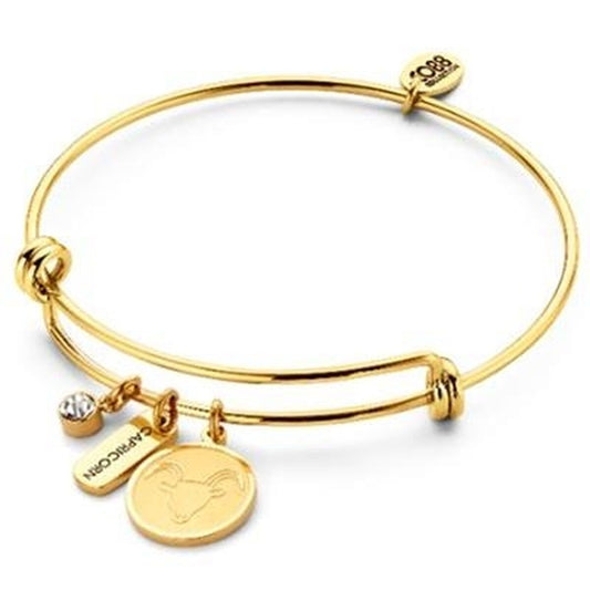 Gouden CO88 Collection armband met elegante charme en subtiele glans.