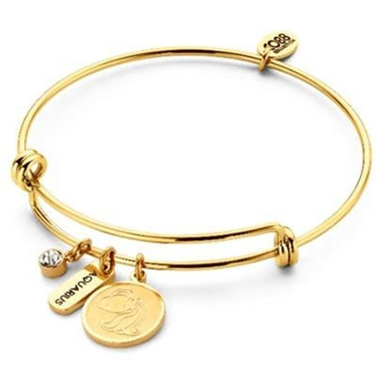 Gouden CO88 Collection armband met elegante details en hangers, perfect voor elke gelegenheid.