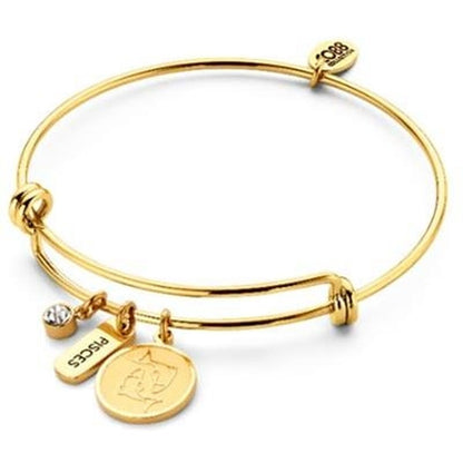 Gouden CO88 Collection armband met elegante details en hangers voor dames.