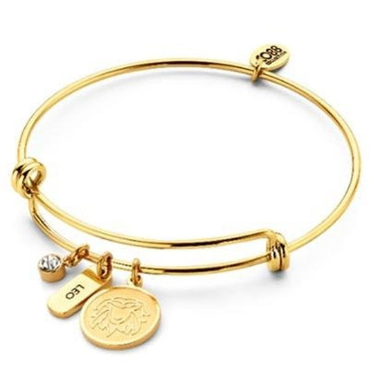 Gouden CO88 Collection armband met elegante details en hangers voor dames.