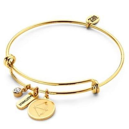 Gouden CO88 Collection armband voor dames met elegante details en subtiele glans.