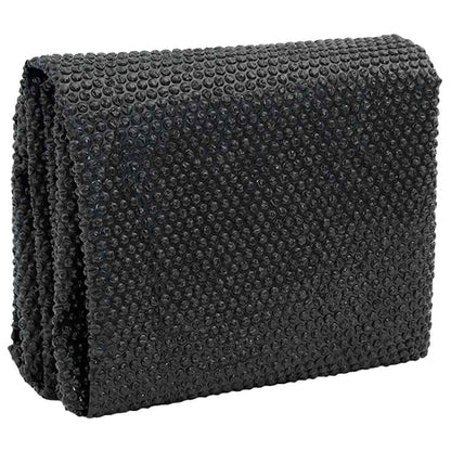 Detail van de vidaXL zwembadhoes in zwart, met een textuur van kleine nopjes.