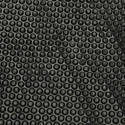 Detail van de zwarte vidaXL zwembadhoes met een structuur van kleine bolletjes.