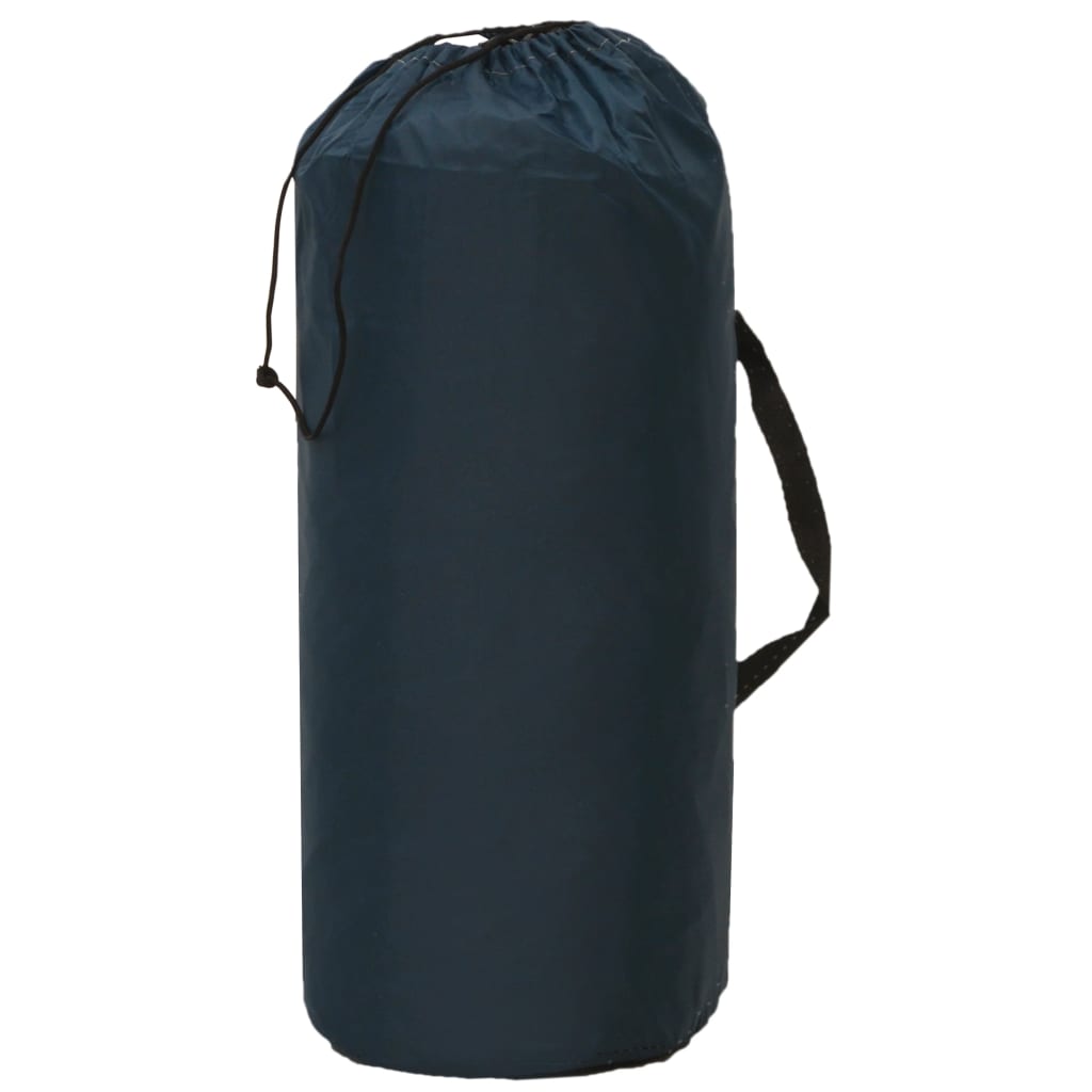 Praktische opbergzak van vidaXL voor de binnentent, in donkerblauw met trekkoord.