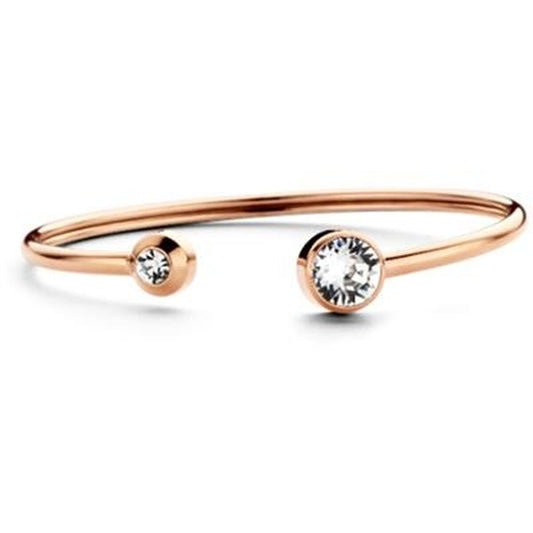 Gouden CO88 Collection armband met elegante afwerking en strass details.