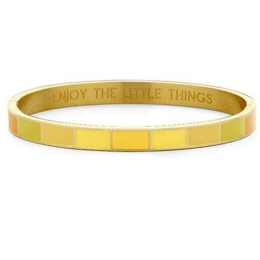 Gouden CO88 Collection armband met elegant ontwerp en kleurrijke details.