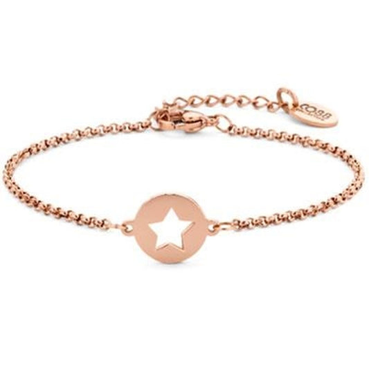 Gouden CO88 Collection armband voor dames met een elegant ontwerp en stervormige hanger.
