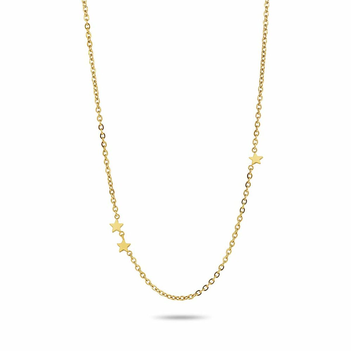 Detail van de CO88 Collection damesketting met gouden sterren in een elegant ontwerp.