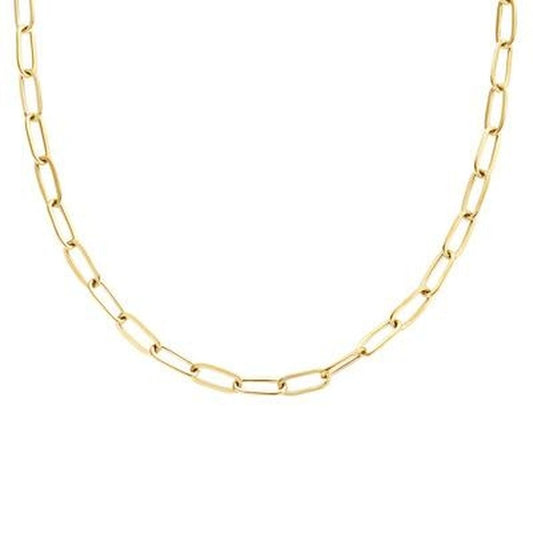 Gouden CO88 Collection ketting voor dames met een elegante schakelstijl.