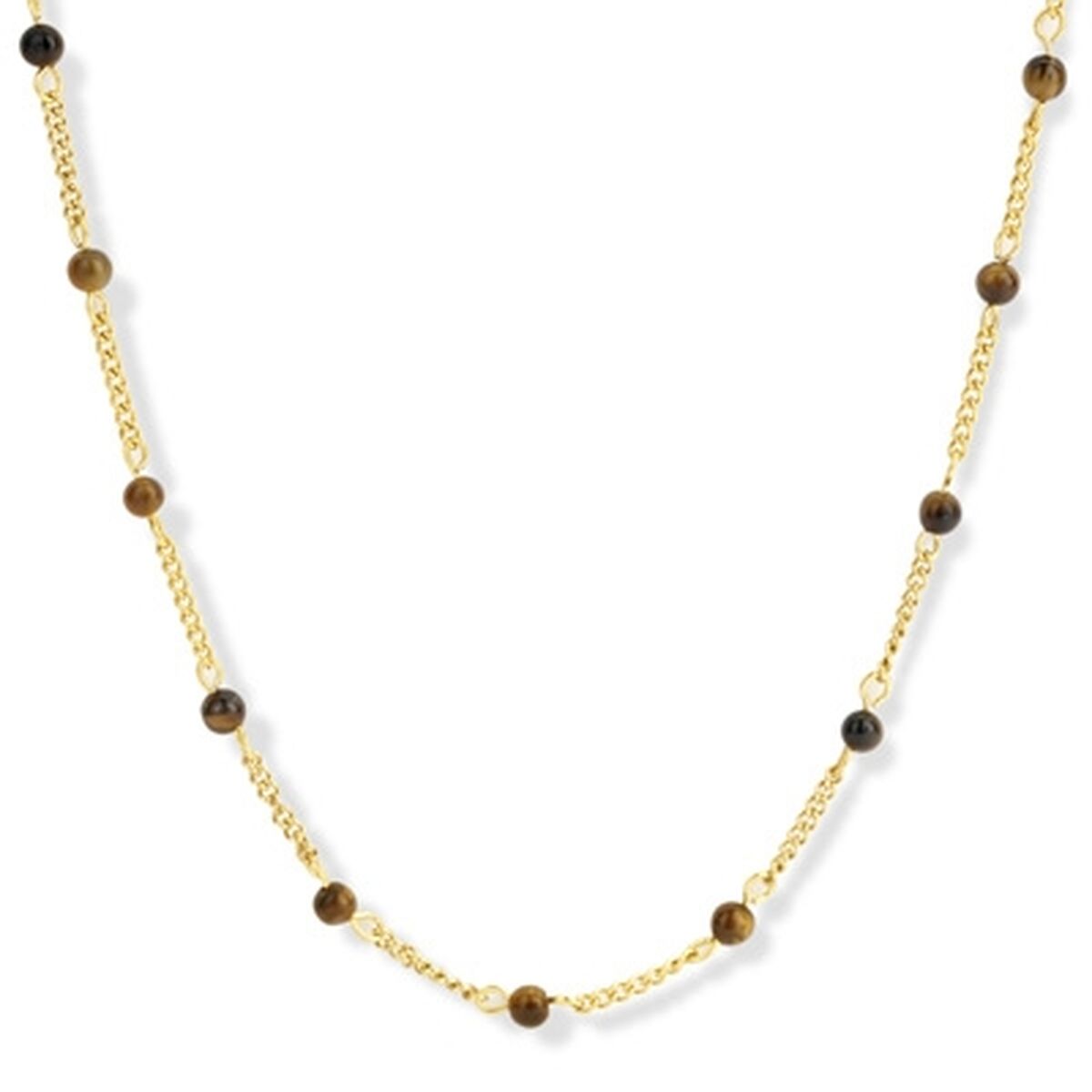 Gouden CO88 Collection ketting voor dames met elegante afwerking en edelstenen.
