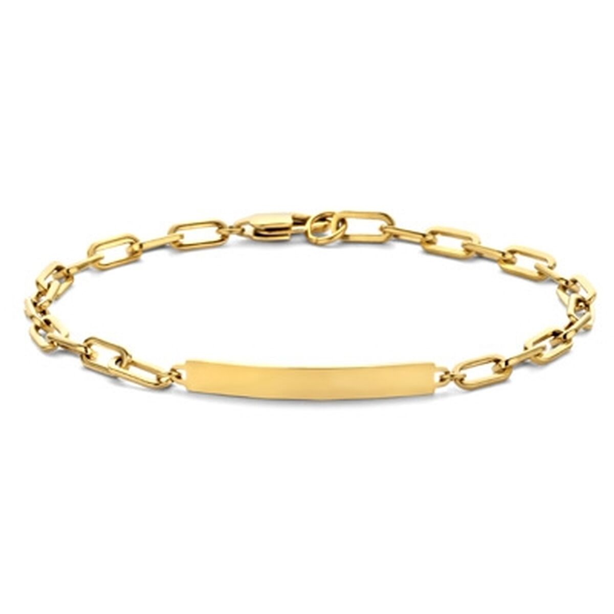 Gouden CO88 Collection armband met elegant ontwerp en schakels, vooraanzicht.