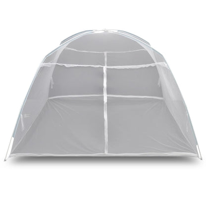 vidaXL Tent 200x180x150 cm glasvezel wit