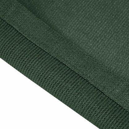 Detail van het donkergroene vidaXL tenttapijt met textuur en randafwerking.