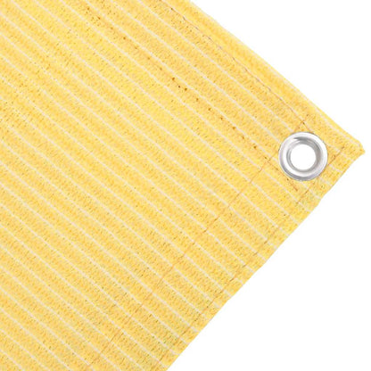 Detail van het beige vidaXL tenttapijt met geïntegreerde ogen voor bevestiging.