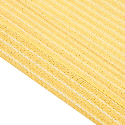 Detail van het beige vidaXL tenttapijt met zichtbare textuur en stiksels.