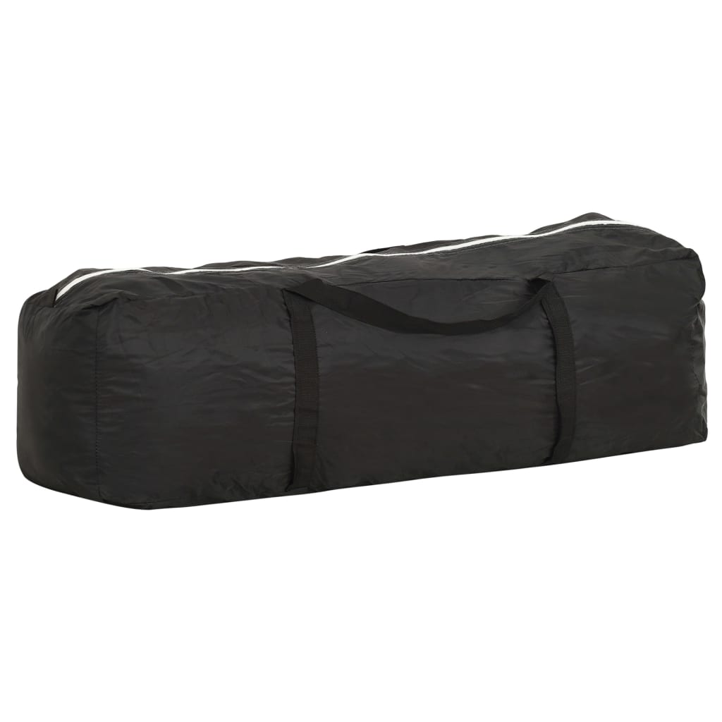 Zwarte opbergtas voor de vidaXL zwembadtent, met handvatten voor eenvoudig transport.
