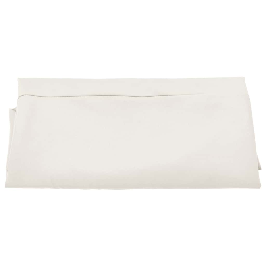 Wit vervangingsdoek van vidaXL, opgevouwen en klaar voor gebruik.