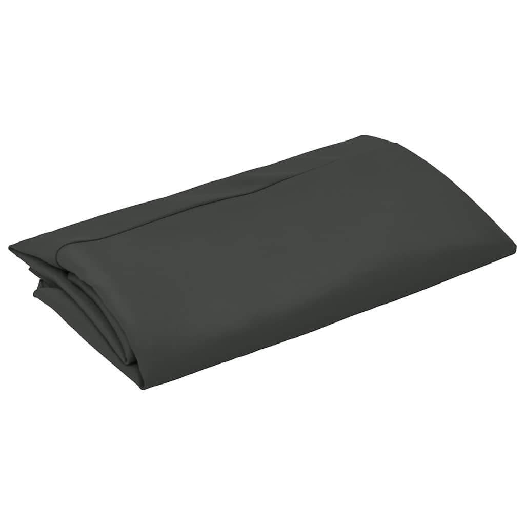 Antraciet vervangingsdoek van vidaXL, opgevouwen en klaar voor gebruik.