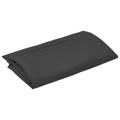 Antraciet vervangingsdoek van vidaXL, opgevouwen en klaar voor gebruik.