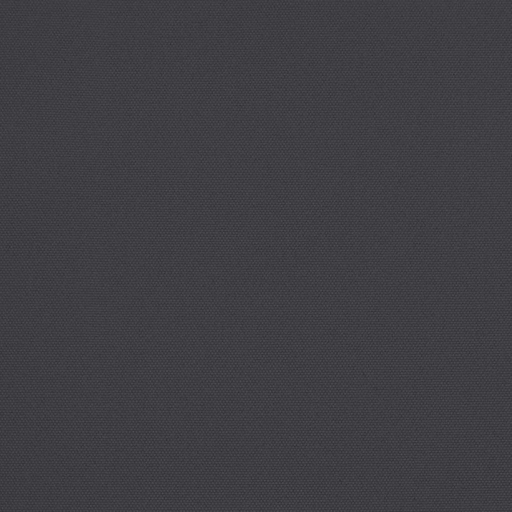 Detail van het zwarte vidaXL vervangingsdoek, zichtbaar textuur en UV-bescherming.