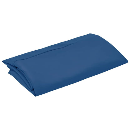 Detail van het azuurblauwe vervangingsdoek van vidaXL, opgevouwen en klaar voor gebruik.