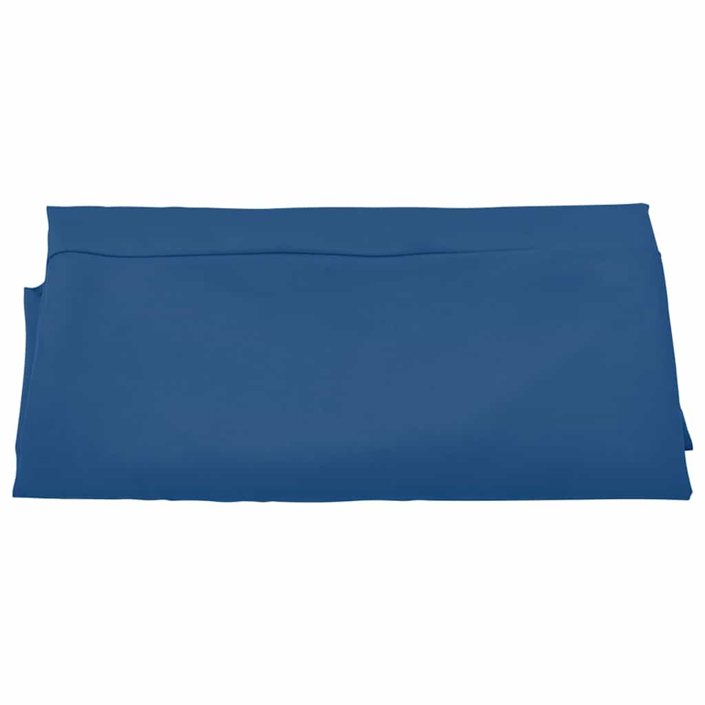 Azuurblauw vervangingsdoek voor parasol van vidaXL, opgevouwen en overzichtelijk.