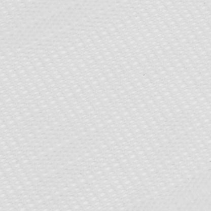 Detail van het ademende gaasmateriaal van het vidaXL tenttapijt in wit.