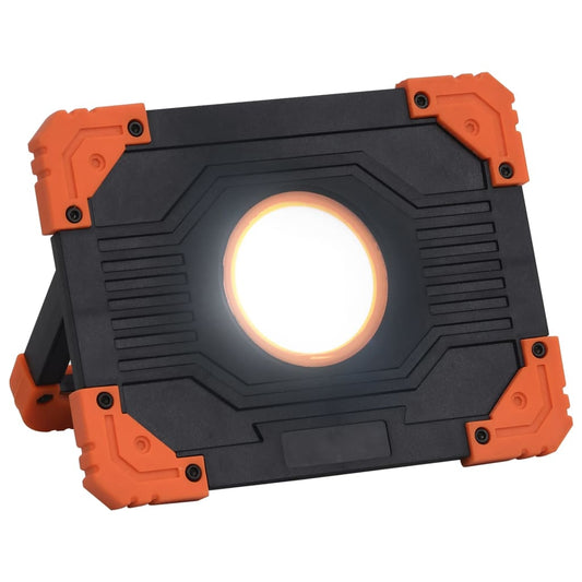 vidaXL draagbare LED-spotlight van 10 W met krachtige, heldere lichtstraal en robuuste behuizing.