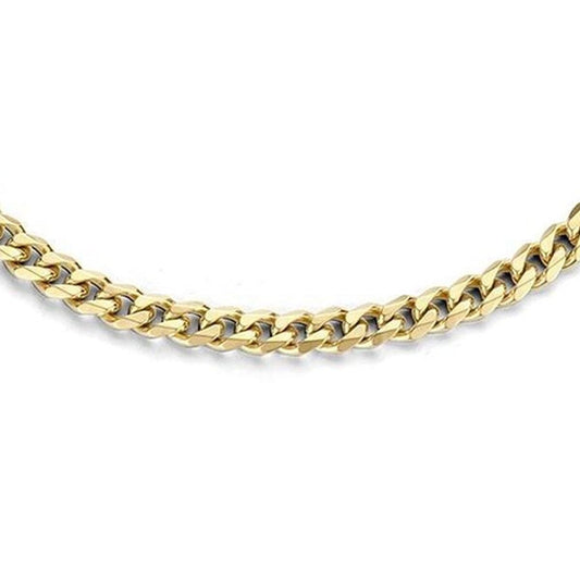 Gouden elegante ketting van CO88 Collection met verfijnde schakels.