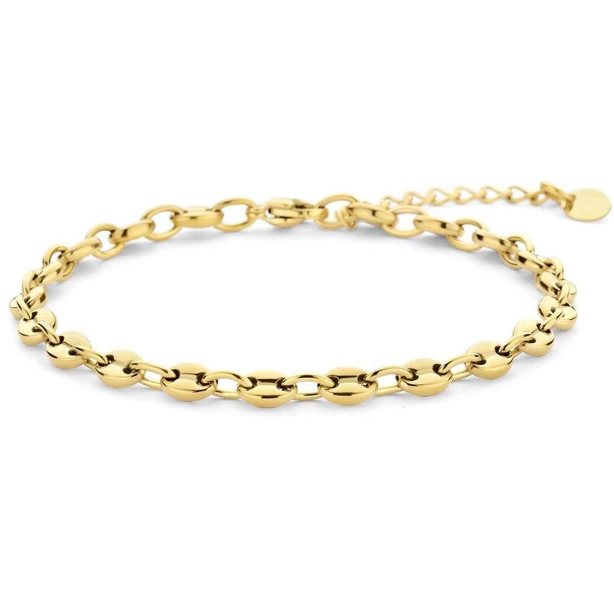 Gouden CO88 Collection armband met elegant design en schakels, vooraanzicht.