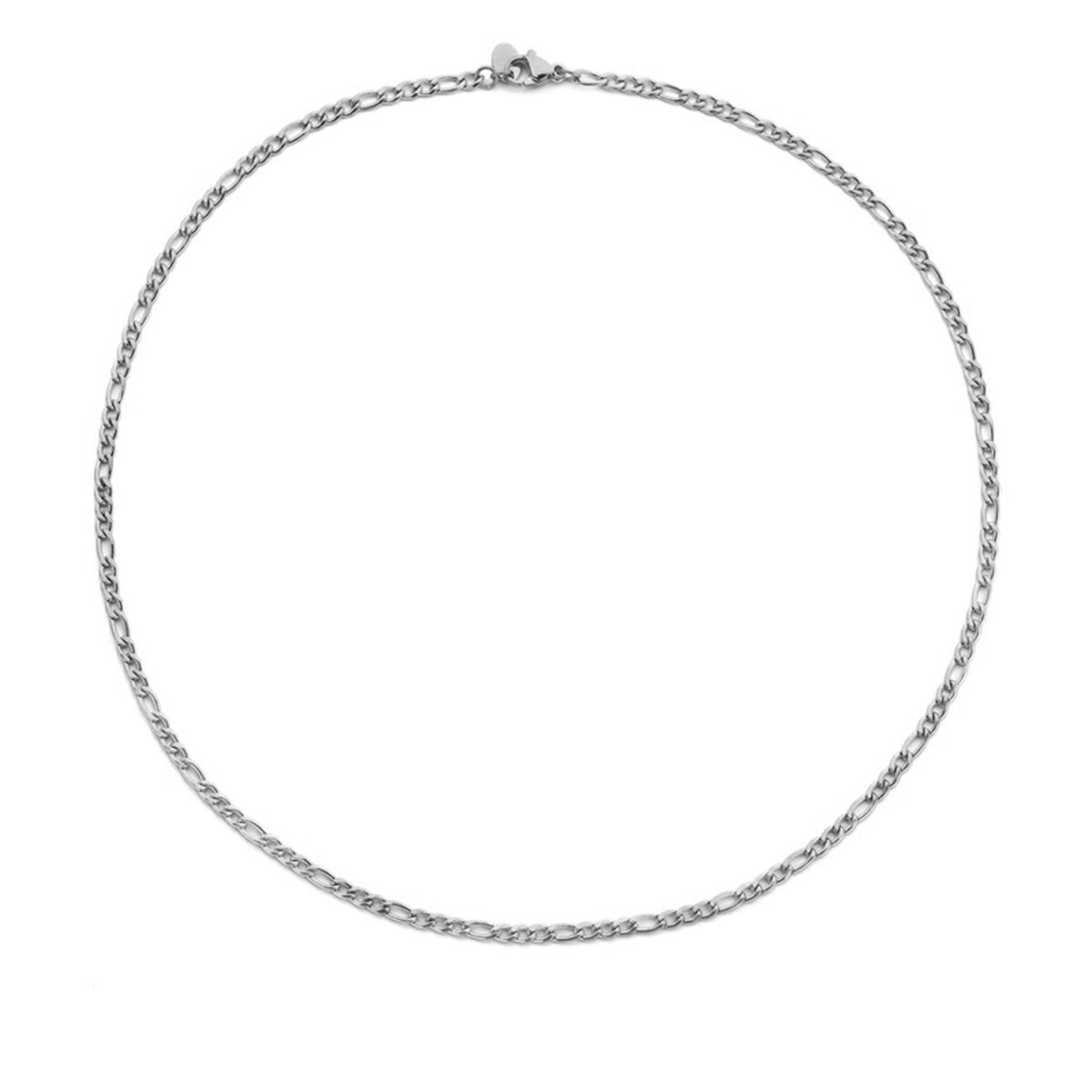 Zilverkleurige CO88 Collection ketting voor dames, elegant en veelzijdig ontwerp.