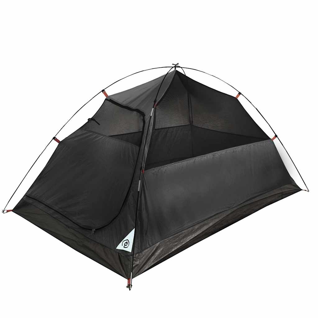 Detail van de vidaXL koepeltent met verduisterend doek en uitstekende ventilatie.