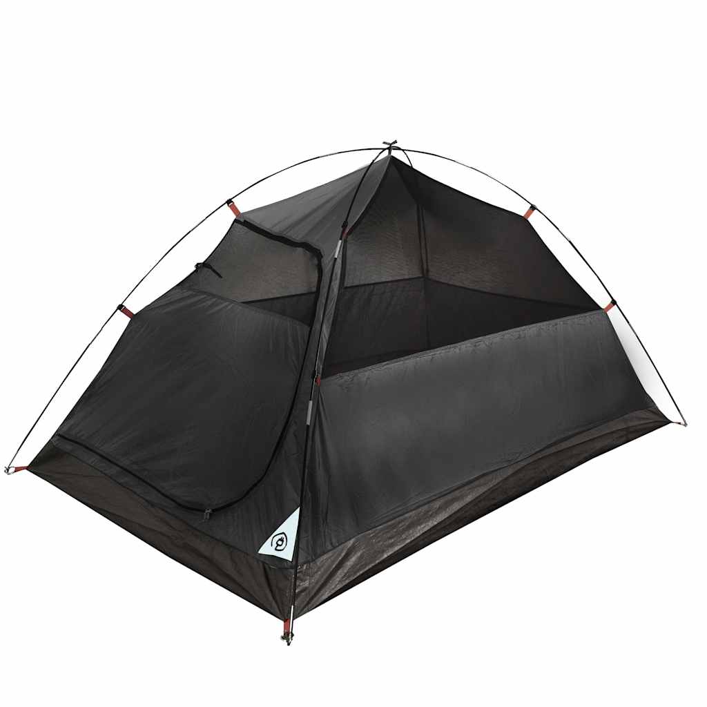 Detail van de vidaXL koepeltent met waterdichte PU-coating en ventilatieroosters.