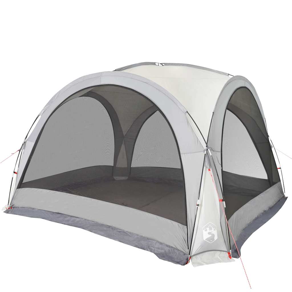Detail van de vidaXL partytent met gaaswanden voor goede ventilatie en insectenbescherming.