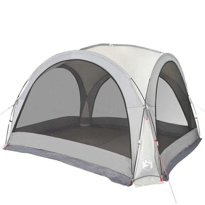 Detail van de vidaXL partytent met gaaswanden voor goede ventilatie en insectenbescherming.