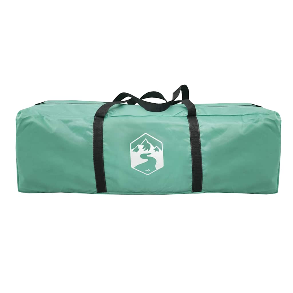 Groene vidaXL partytent opbergzak met handvatten voor eenvoudig transport.
