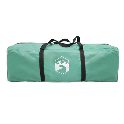 Groene vidaXL partytent opbergzak met handvatten voor eenvoudig transport.