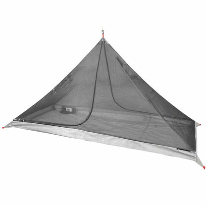 Detail van de vidaXL hangende tipi tent met waterdichte PU-coating en ventilatieroosters.