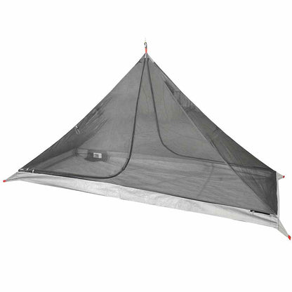 Detail van de vidaXL hangende tipi tent met waterdichte onderzijde en ventilatienet.