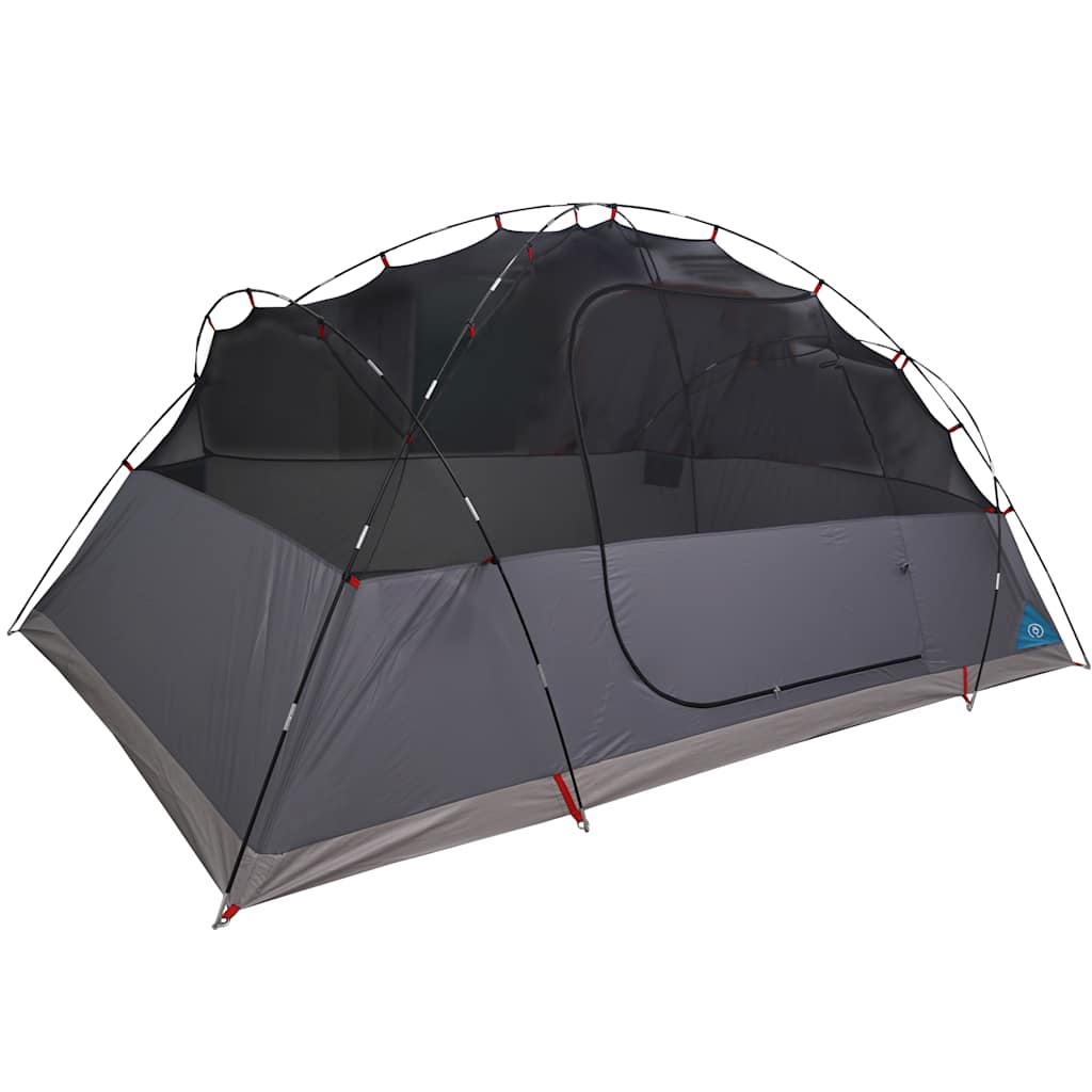 Detail van de vidaXL Crossvent gezinstent met ventilatieroosters en insectenbescherming.