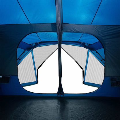 Detail van de gaaswanden van de vidaXL gezinstent, voor ventilatie en insectenbescherming.