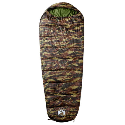Mummie slaapzak van vidaXL in camouflagekleur, ideaal voor comfort en warmte.