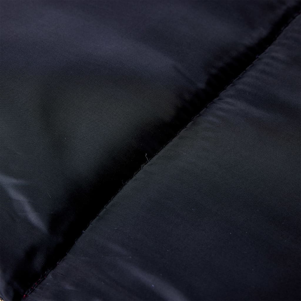Detail van de waterafstotende stof van de vidaXL mummie slaapzak voor volwassenen.