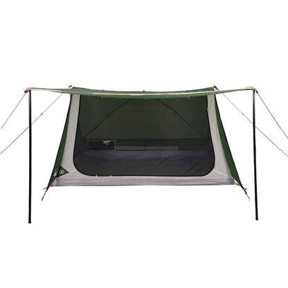 Detail van de vidaXL 2-persoons tent met waterdichte luifel en zijaanzicht.