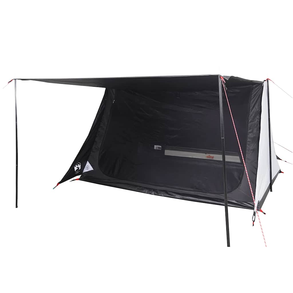 Detail van de vidaXL 2-persoons tent met verduisterende luifel en waterdichte stof.