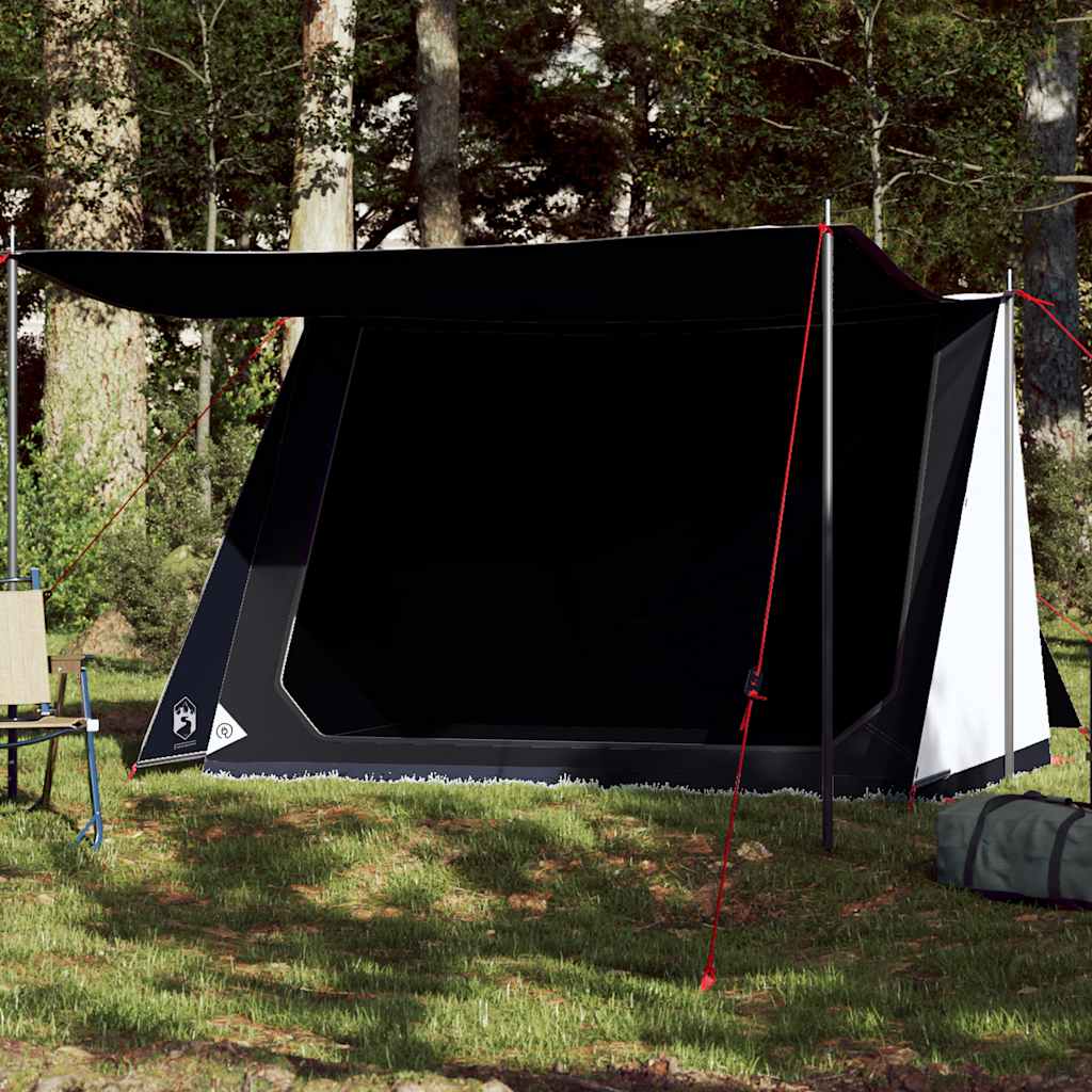 Tent vidaXL 2-persoons met waterdicht, verduisterend doek in een natuurlijke omgeving.